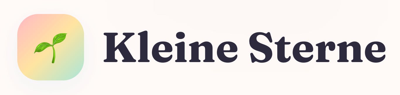 Kleine Sterne